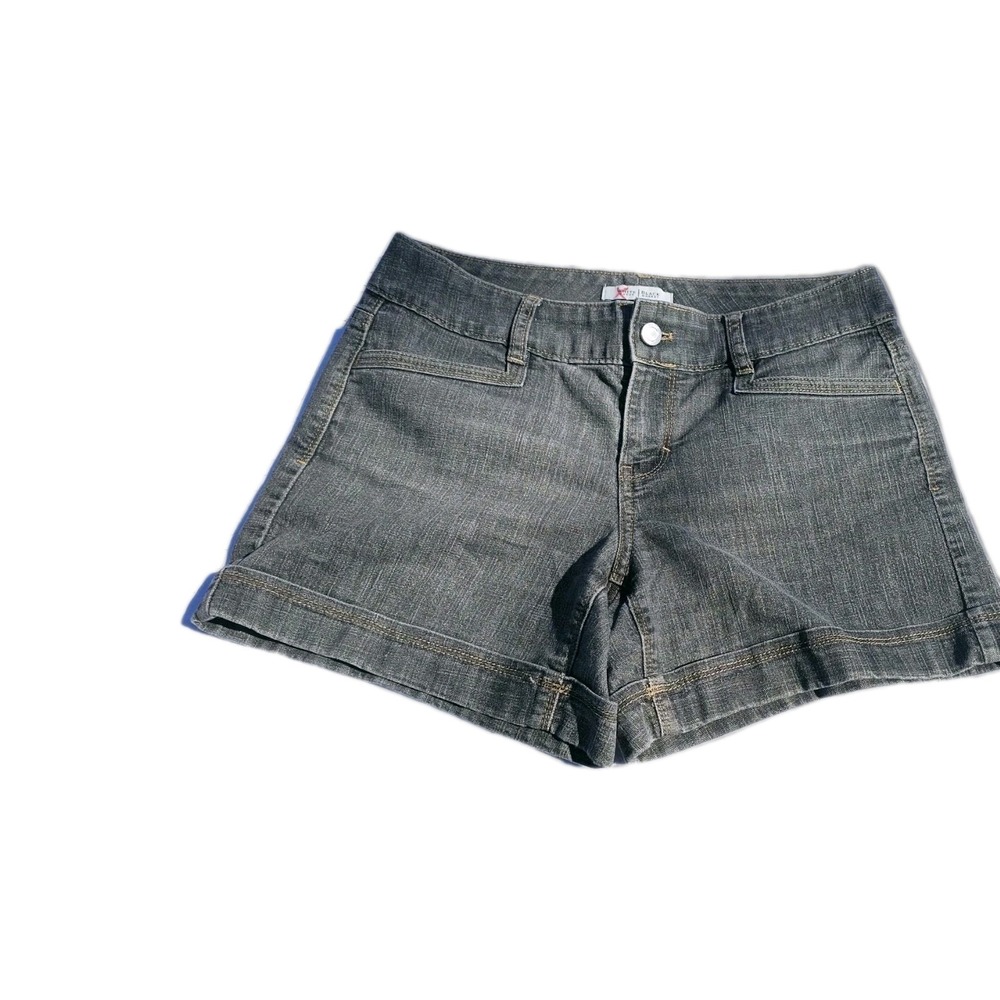 White House Black Market Blanc Women's Dark Gray Jean Shorts Size 4